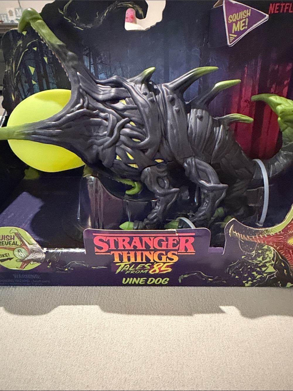 Stranger Things Vine Dog Action Figure - Black & Green